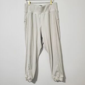 Champion Sweatpants Joggers Cream Mens XL